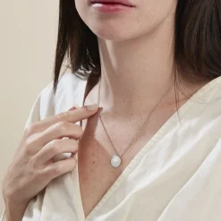 Collier Argent Blanc Tana Nacre-Histoire d'Or Outlet