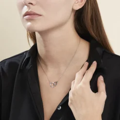 Histoire d'Or Collier Argent Blanc Ula