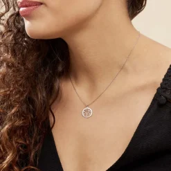 Collier Argent Blanc Vroon-Histoire d'Or Sale