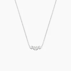 Collier Argent Blanc Winter Sweetness Oxyde De Zirconium-Histoire d'Or