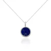 Histoire d'Or Collier Argent Blanc Zea Lapis Lazulis
