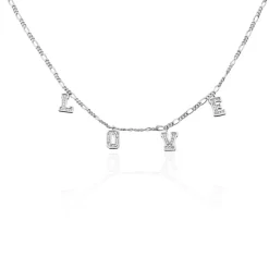 Collier Argent Cecilien Oxyde-Histoire d'Or Outlet