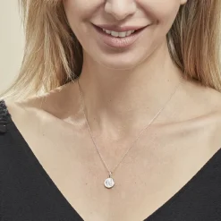 Histoire d'Or Collier Argent Eugenien Oxydes De Zirconium