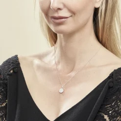 Histoire d'Or Collier Argent Eugenien Oxydes De Zirconium