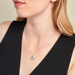 Collier Argent Eugenien Oxydes De Zirconium-Histoire d'Or Online