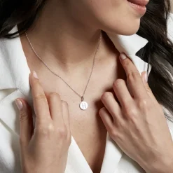 Histoire d'Or Collier Argent Eugenien Oxydes De Zirconium