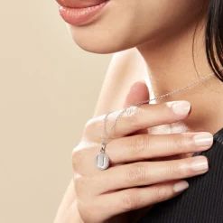 Histoire d'Or Collier Argent Eugenien Oxydes De Zirconium