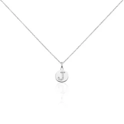 Collier Argent Eugenien Oxydes De Zirconium-Histoire d'Or