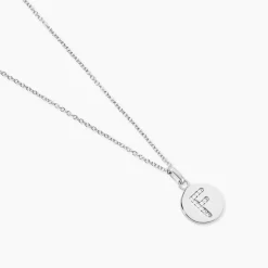 Collier Argent Eugenien Oxydes De Zirconium-Histoire d'Or Hot