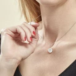 Collier Argent Eugenien Oxydes De Zirconium-Histoire d'Or Hot