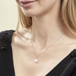 Histoire d'Or Collier Argent Eugenien Oxydes De Zirconium