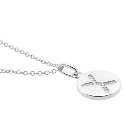 Collier Argent Eugenien Oxydes De Zirconium-Histoire d'Or Best