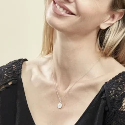 Histoire d'Or Collier Argent Eugenien Oxydes De Zirconium