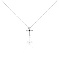 Histoire d'Or Collier Argent Florian Oxydes De Zirconium