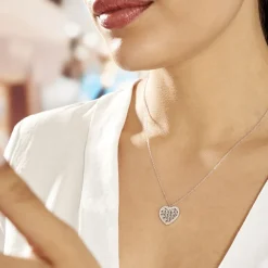 Histoire d'Or Collier Argent Helenius Oxydes De Zirconium