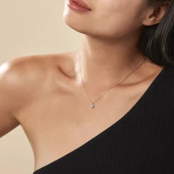 Histoire d'Or Collier Argent Laureto Oxydes De Zirconium