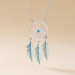 Histoire d'Or Collier Argent Polygale