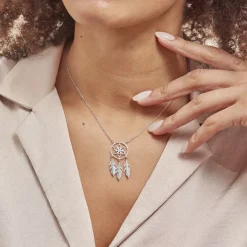 Histoire d'Or Collier Argent Polygale