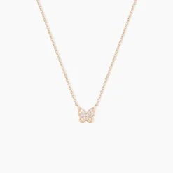 Histoire d'Or Collier Argent Rose Anne-lise Oxyde De Zirconium