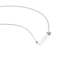 Collier Argent Rosule Oxydes De Zirconium-Histoire d'Or Best