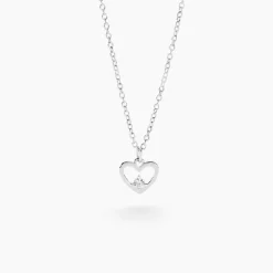 Collier Argent Sabino Oxydes De Zirconium-Histoire d'Or Sale