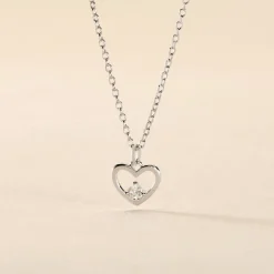 Collier Argent Sabino Oxydes De Zirconium-Histoire d'Or Sale