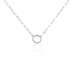 Histoire d'Or Collier Argent Sadoc Oxydes De Zirconium