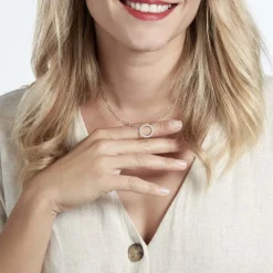 Histoire d'Or Collier Argent Sadoc Oxydes De Zirconium