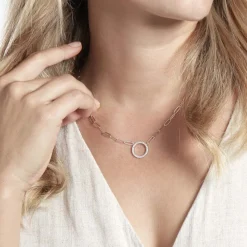 Histoire d'Or Collier Argent Sadoc Oxydes De Zirconium