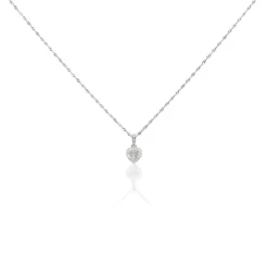 Histoire d'Or Collier Argent Sido Oxydes De Zirconium
