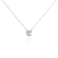 Collier Argent Tancrede Oxydes De Zirconium-Histoire d'Or New