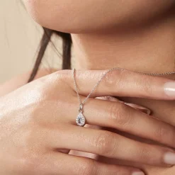 Collier Argent Tania Oxydes De Zirconium-Histoire d'Or Hot