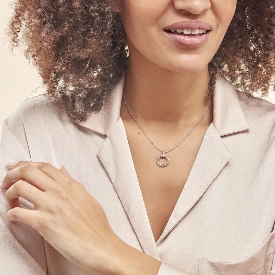 Histoire d'Or Collier Argent Tricolore Cainnech