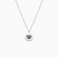 Histoire d'Or Collier Argent Ursicin Glitter