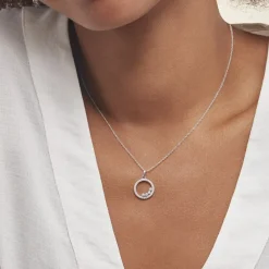 Histoire d'Or Collier Argent Ursine Oxydes De Zirconium