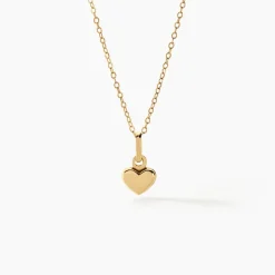 Histoire d'Or Collier Aricia Coeur Or Jaune