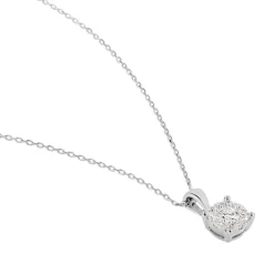 Collier Artemis Or Blanc Diamant-Histoire d'Or Discount