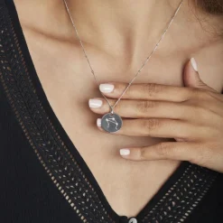 Histoire d'Or Collier Astr Argent Oxydes De Zirconium