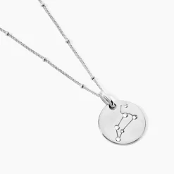 Collier Astr Argent Oxydes De Zirconium-Histoire d'Or Online