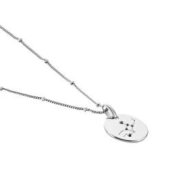 Collier Astr Argent Oxydes De Zirconium-Histoire d'Or