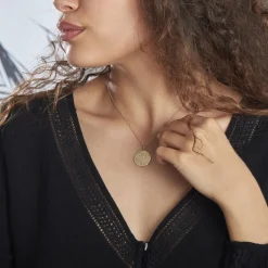 Histoire d'Or Collier Astro Plaqué Or