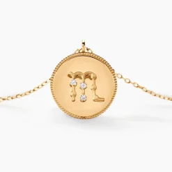 Histoire d'Or Collier Astrolae Or Jaune Diamant