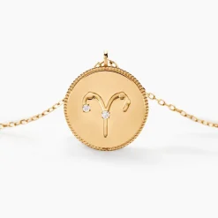 Histoire d'Or Collier Astrolae Or Jaune Diamant