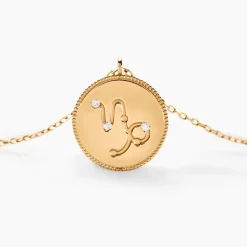 Histoire d'Or Collier Astrolae Or Jaune Diamant