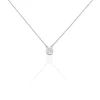 Histoire d'Or Collier Audrey-rose Argent Blanc