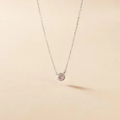 Histoire d'Or Collier Auxana Argent Blanc Oxyde De Zirconium