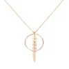 Histoire d'Or Collier Auxanne Argent Rose