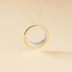Histoire d'Or Collier Batoul Or Jaune Diamant