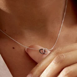 Histoire d'Or Collier Bella Or Blanc Diamant