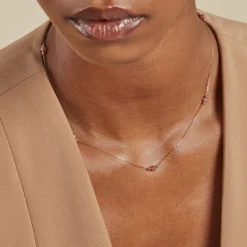 Histoire d'Or Collier Billy Or Jaune Tourmaline